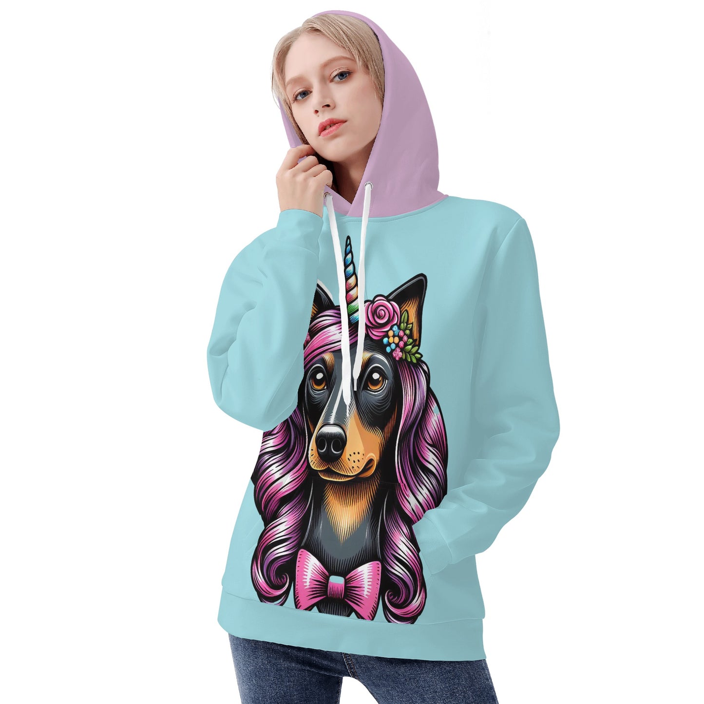 Jane - Sudadera con capucha y estampado integral