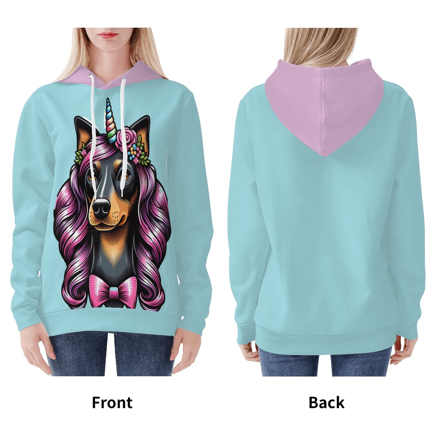 Jane -  All Over Print Hoodie