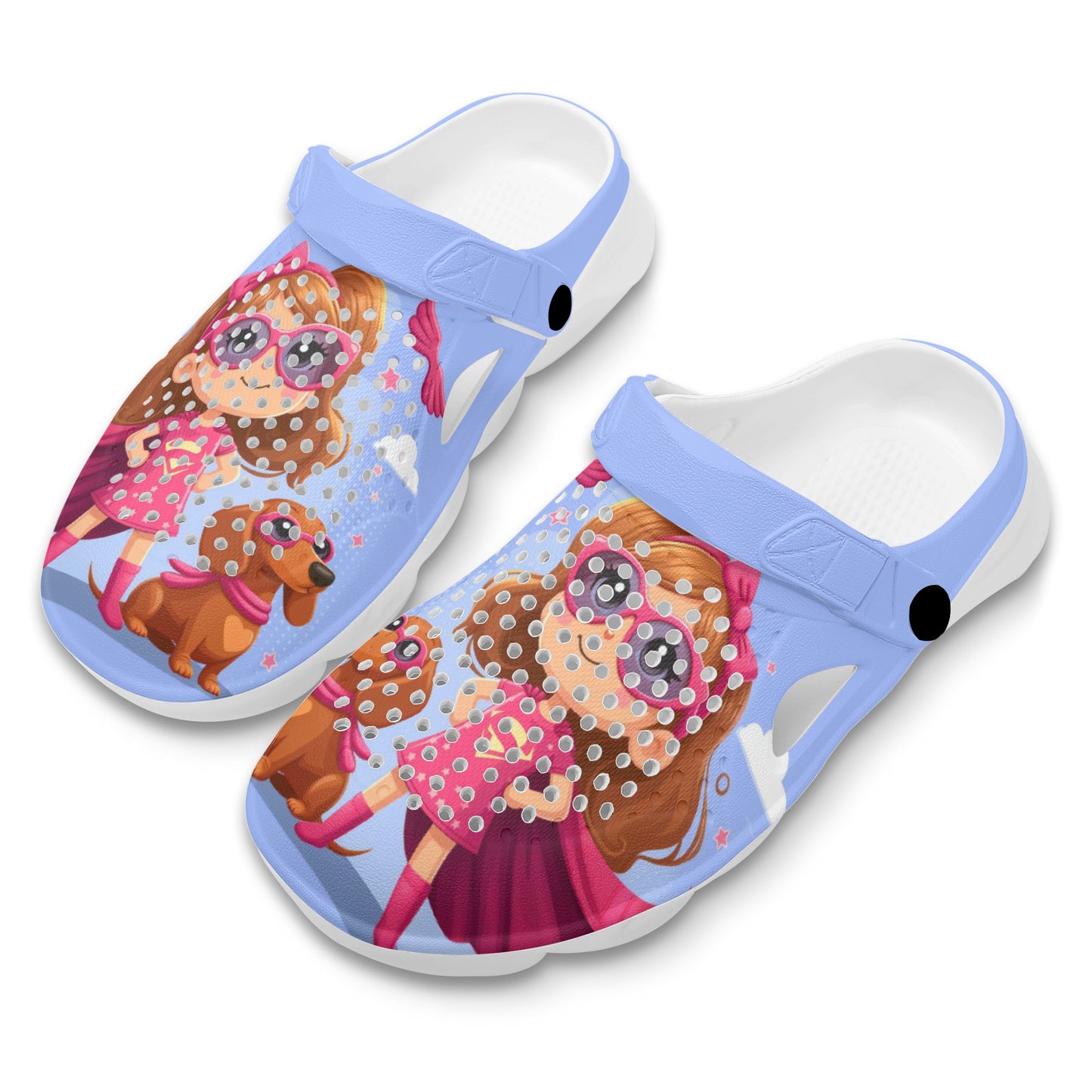 Waffle - Summer Hollow Out Clogs