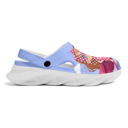 Waffle - Zuecos huecos de verano