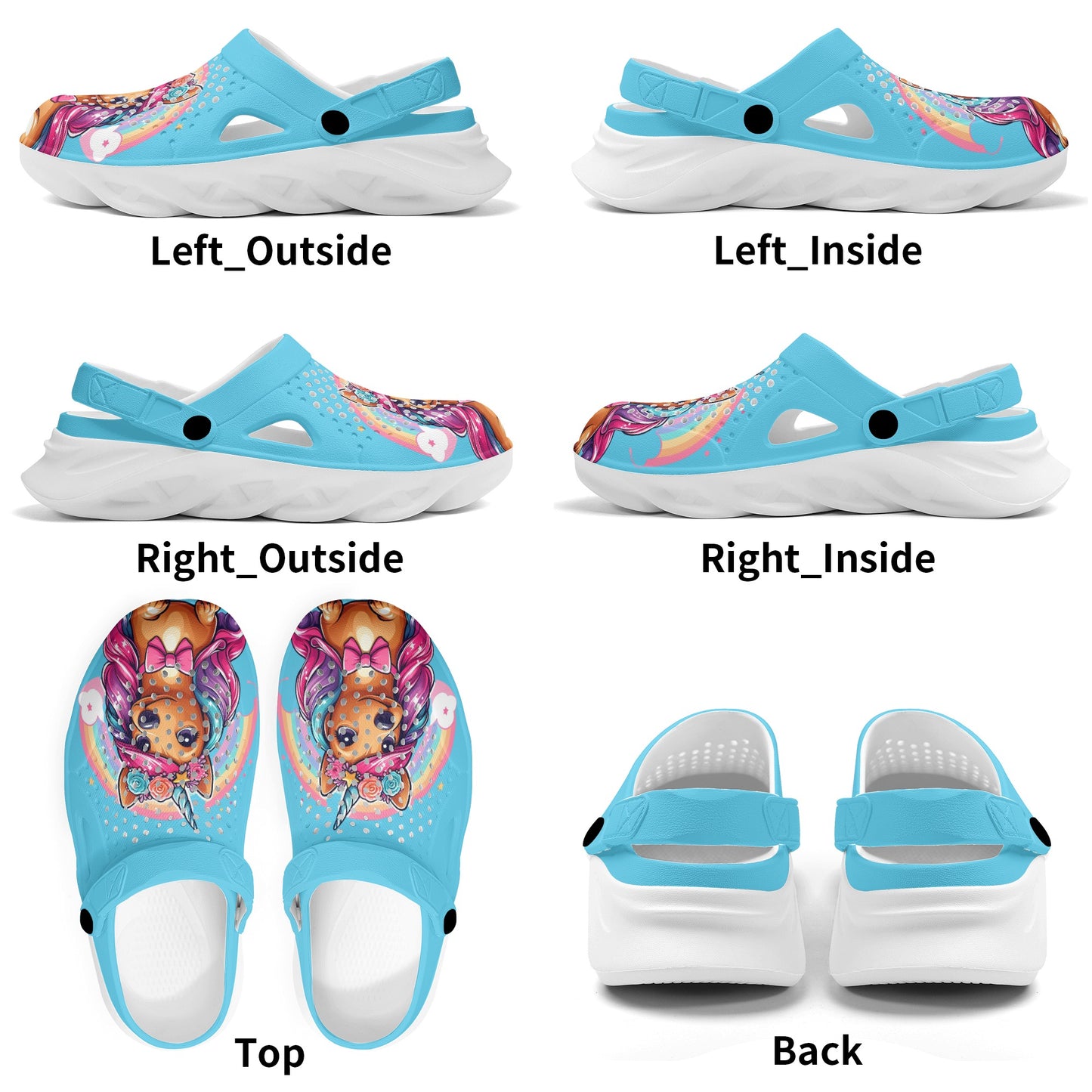 Dibby - Summer Hollow Out Clogs