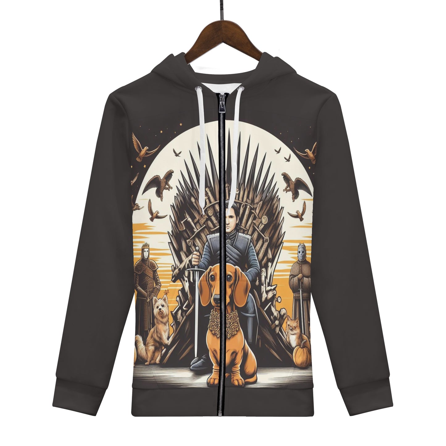 Stella - All Over Print Zip Up Hoodie