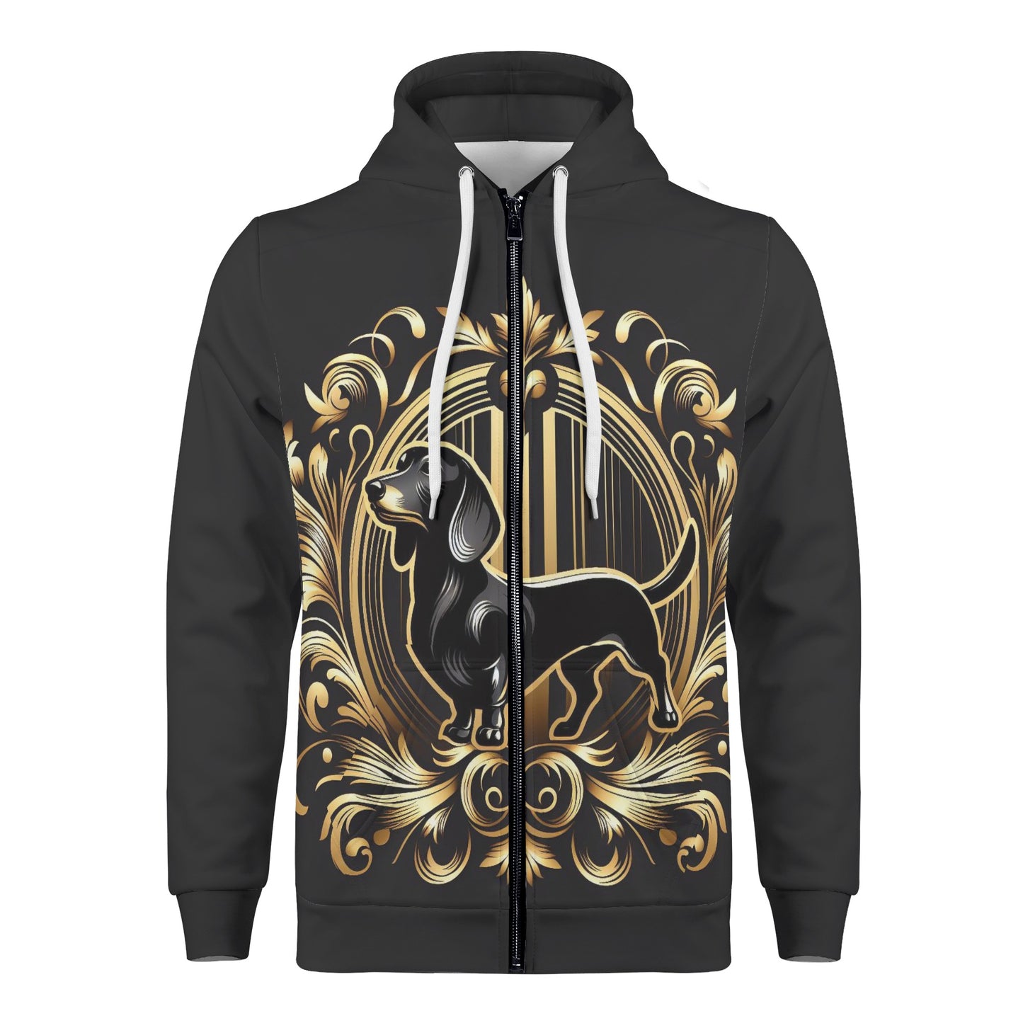 Nora - All Over Print Zip Up Hoodie