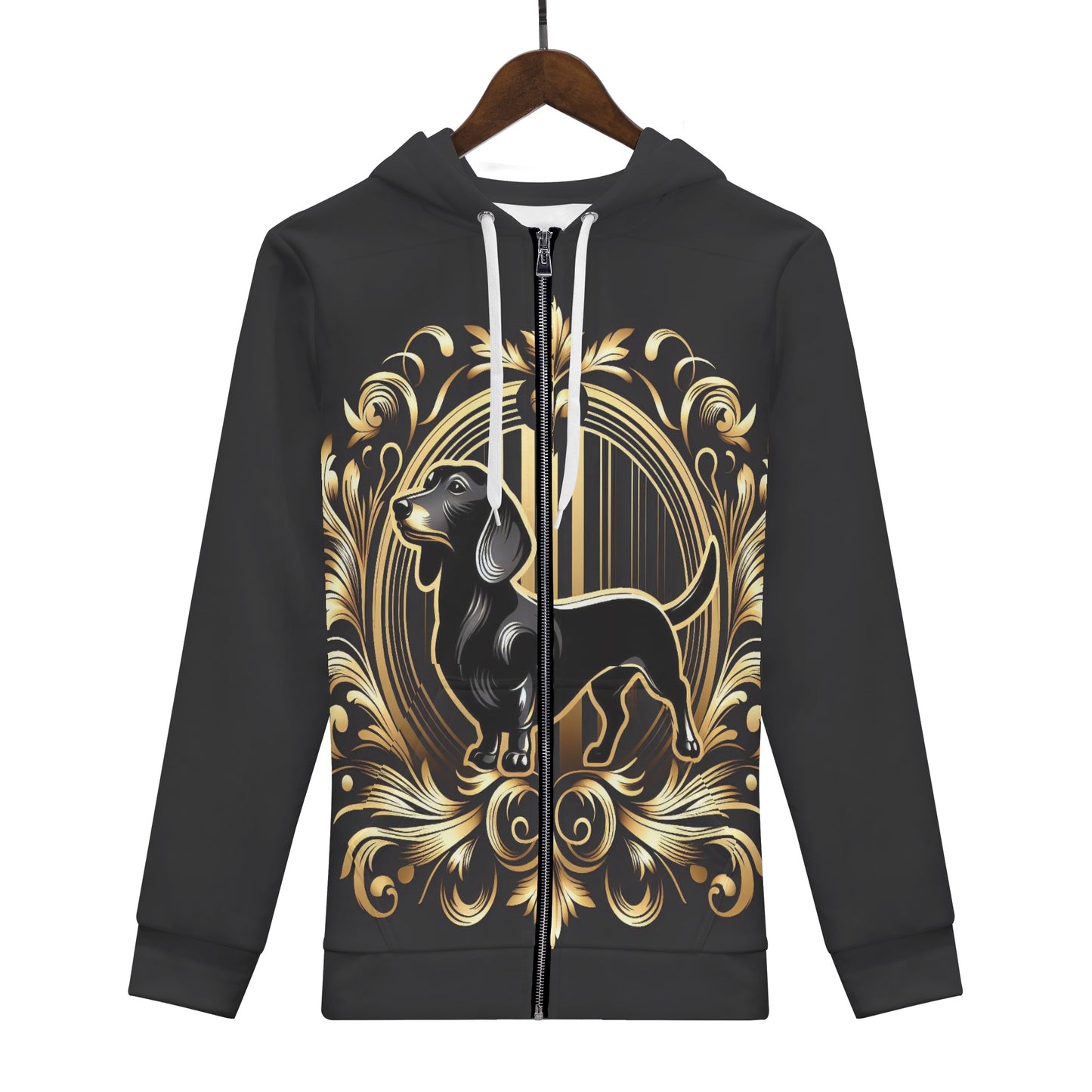 Nora - All Over Print Zip Up Hoodie