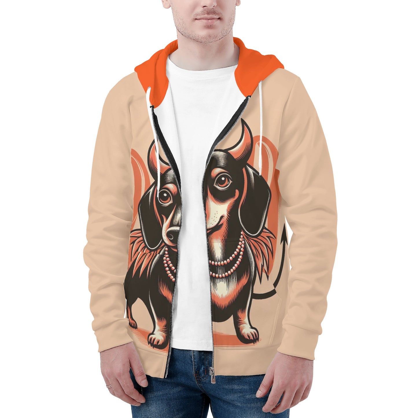 Tito - All Over Print Zip Up Hoodie