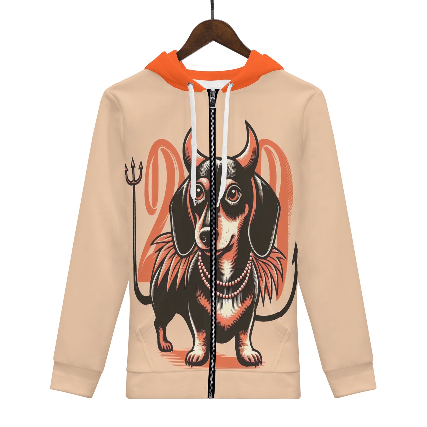 Tito - All Over Print Zip Up Hoodie