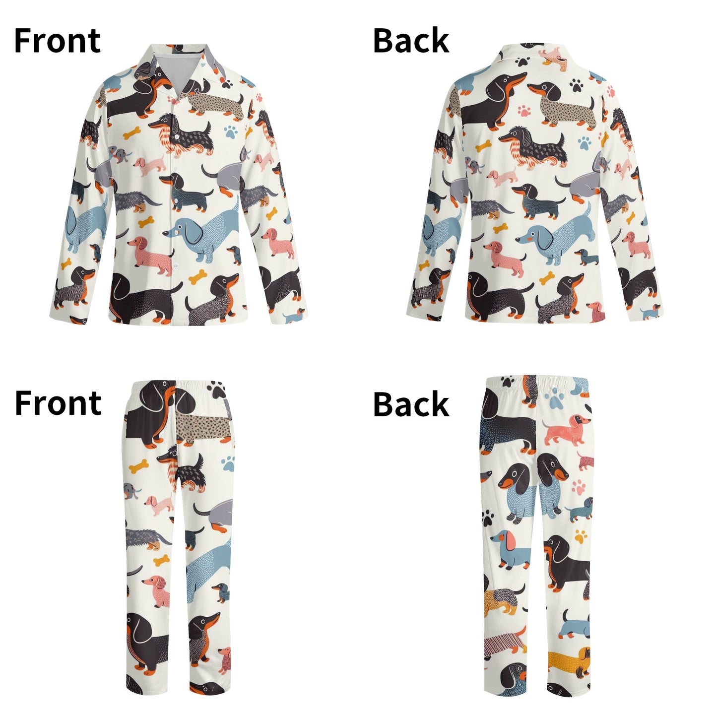 Repo - All Over Print Women Pajamas for Dachshund Lovers