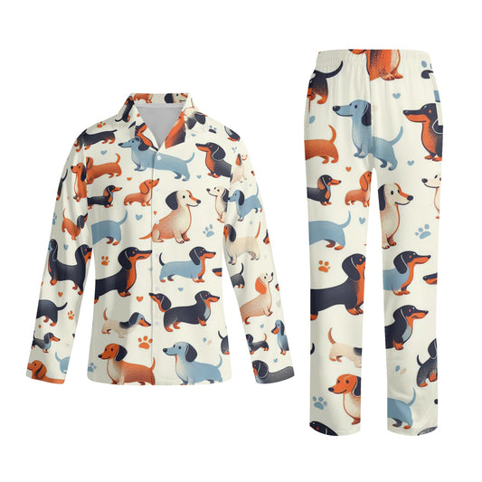 Neo - All Over Print Women Pajamas for Dachshund Lovers