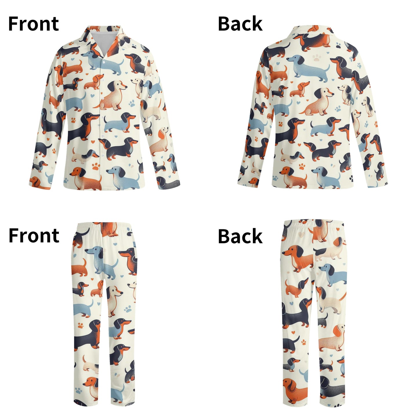 Neo - All Over Print Women Pajamas for Dachshund Lovers