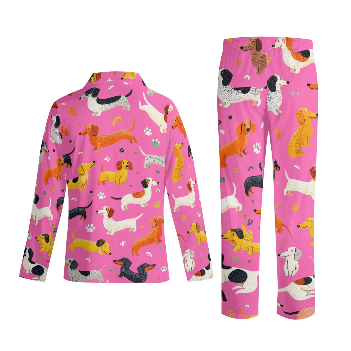 Hopper - Pijama de mujer con estampado integral