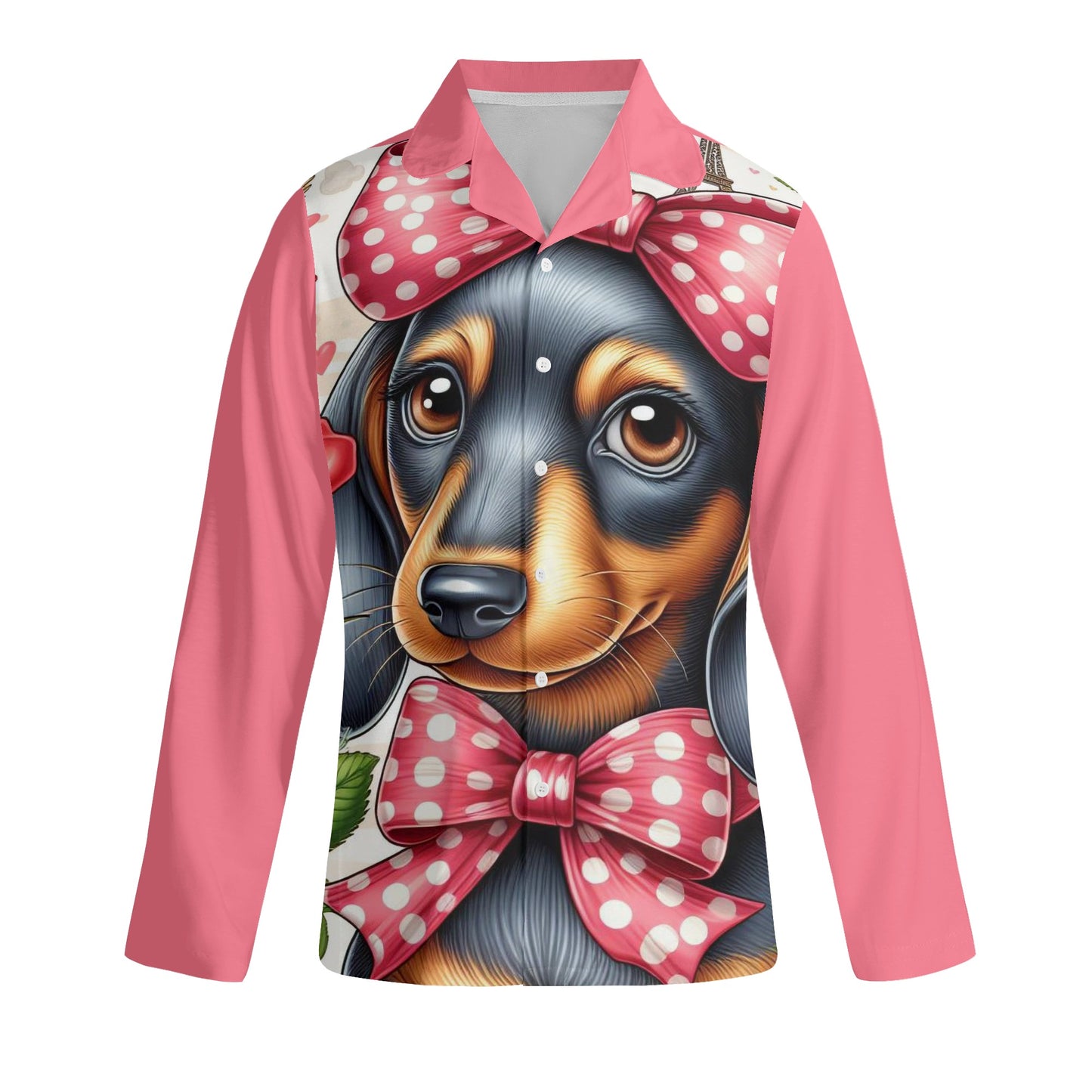 Ruth - All Over Print Women Pajamas for Dachshund Lovers