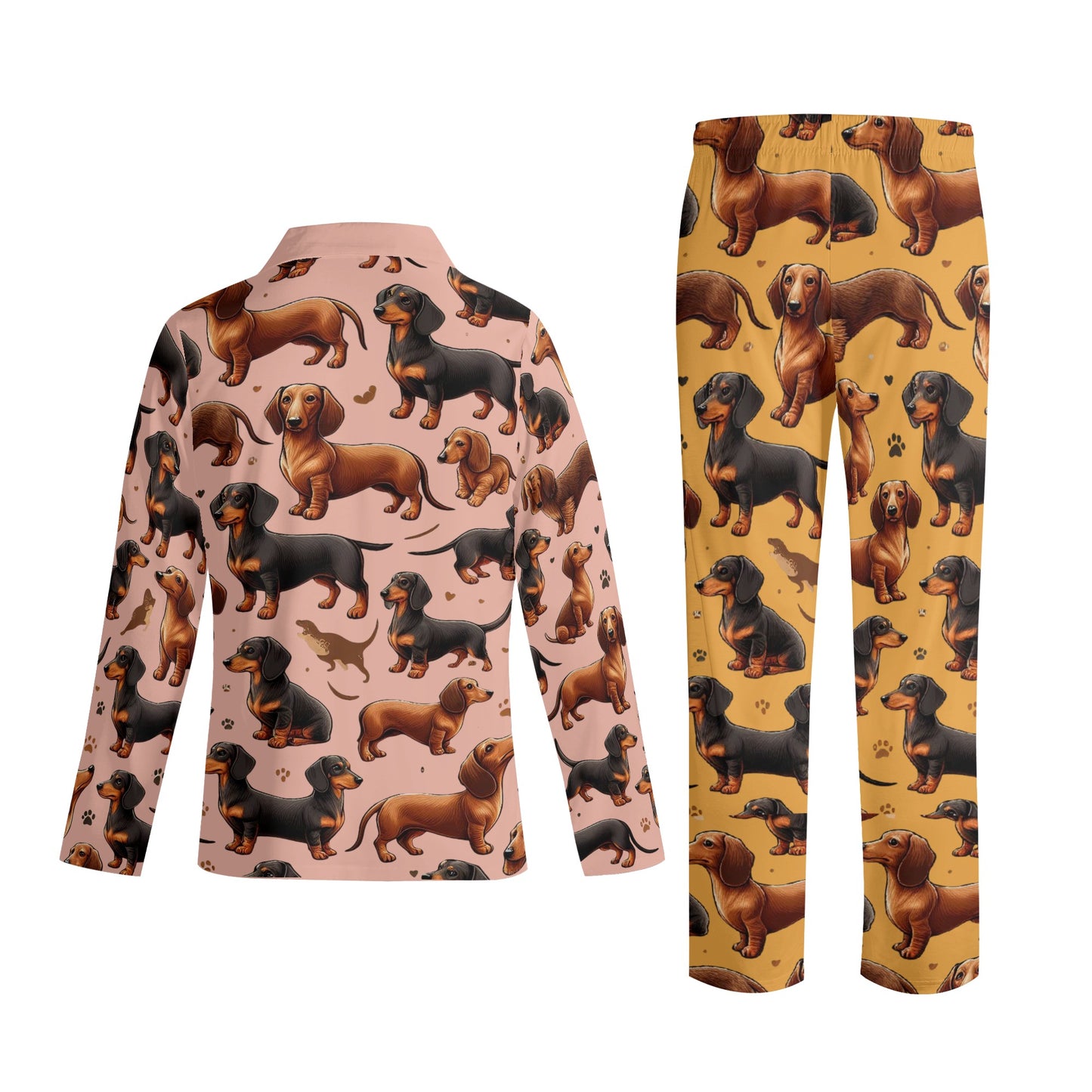 Donna - All Over Print Women Pajamas for Dachshund Lovers