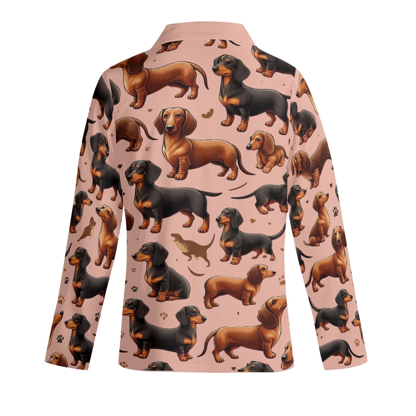 Donna - All Over Print Women Pajamas for Dachshund Lovers