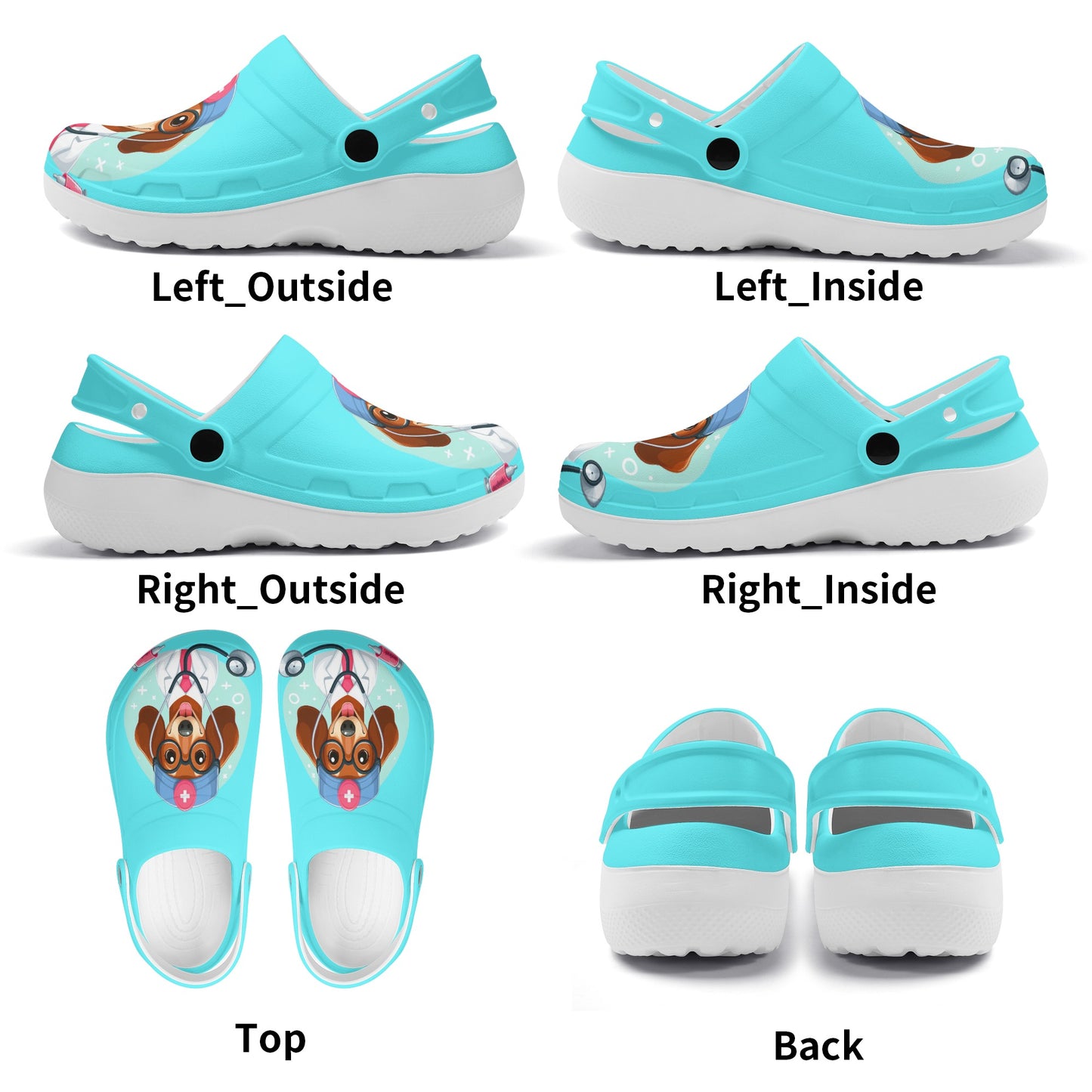 Donna - Nursing Slip On Clogs