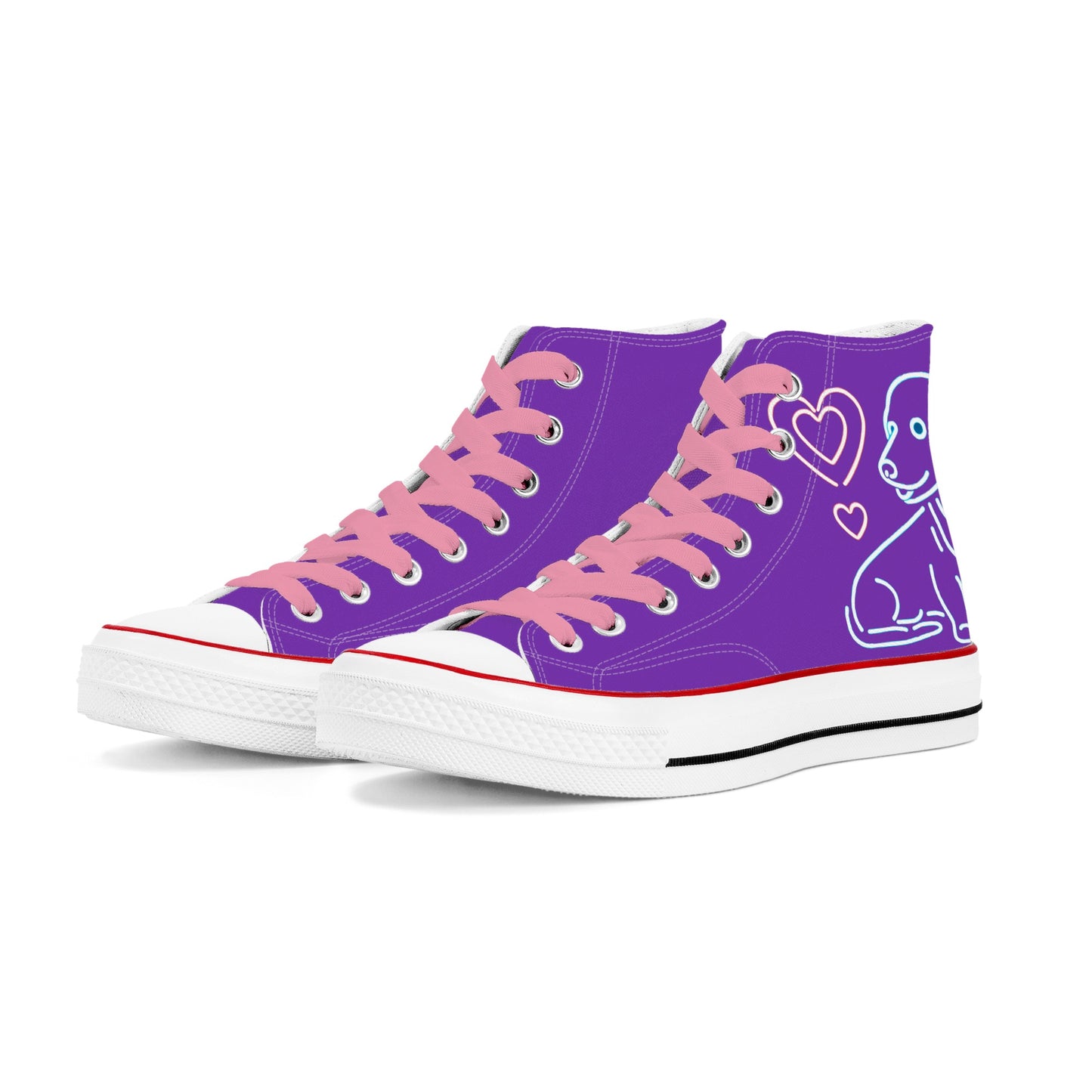 Donna - Classic High Top Canvas Shoes