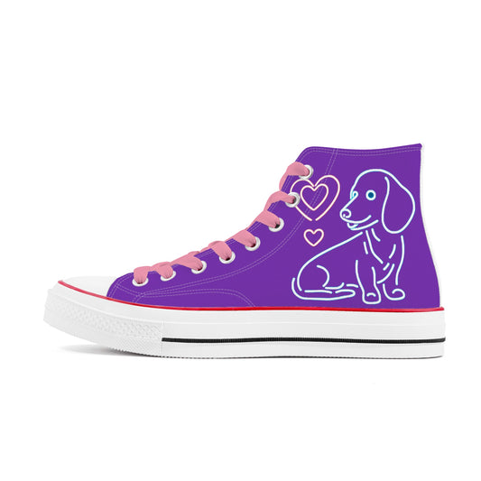 Donna - Classic High Top Canvas Shoes