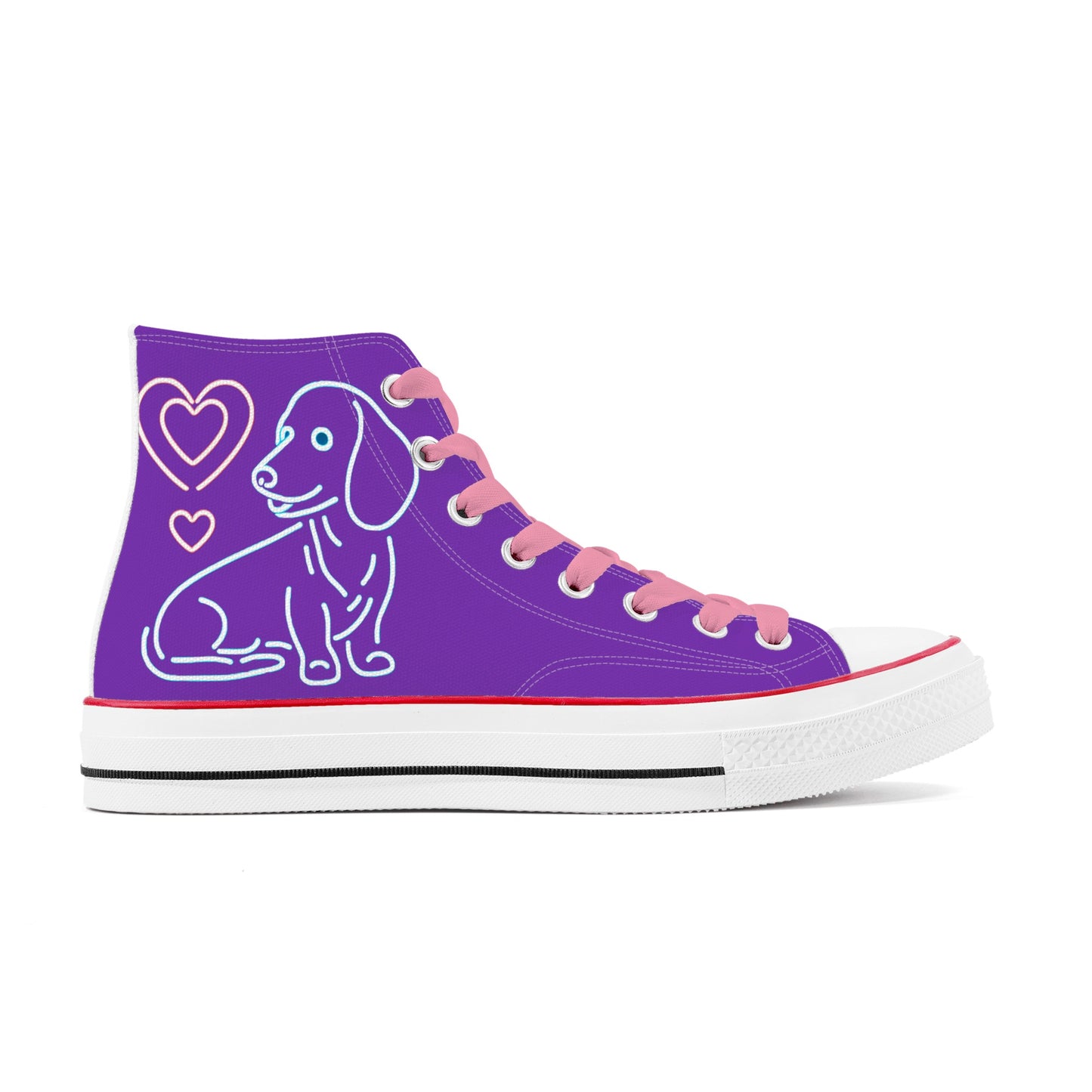 Donna - Classic High Top Canvas Shoes