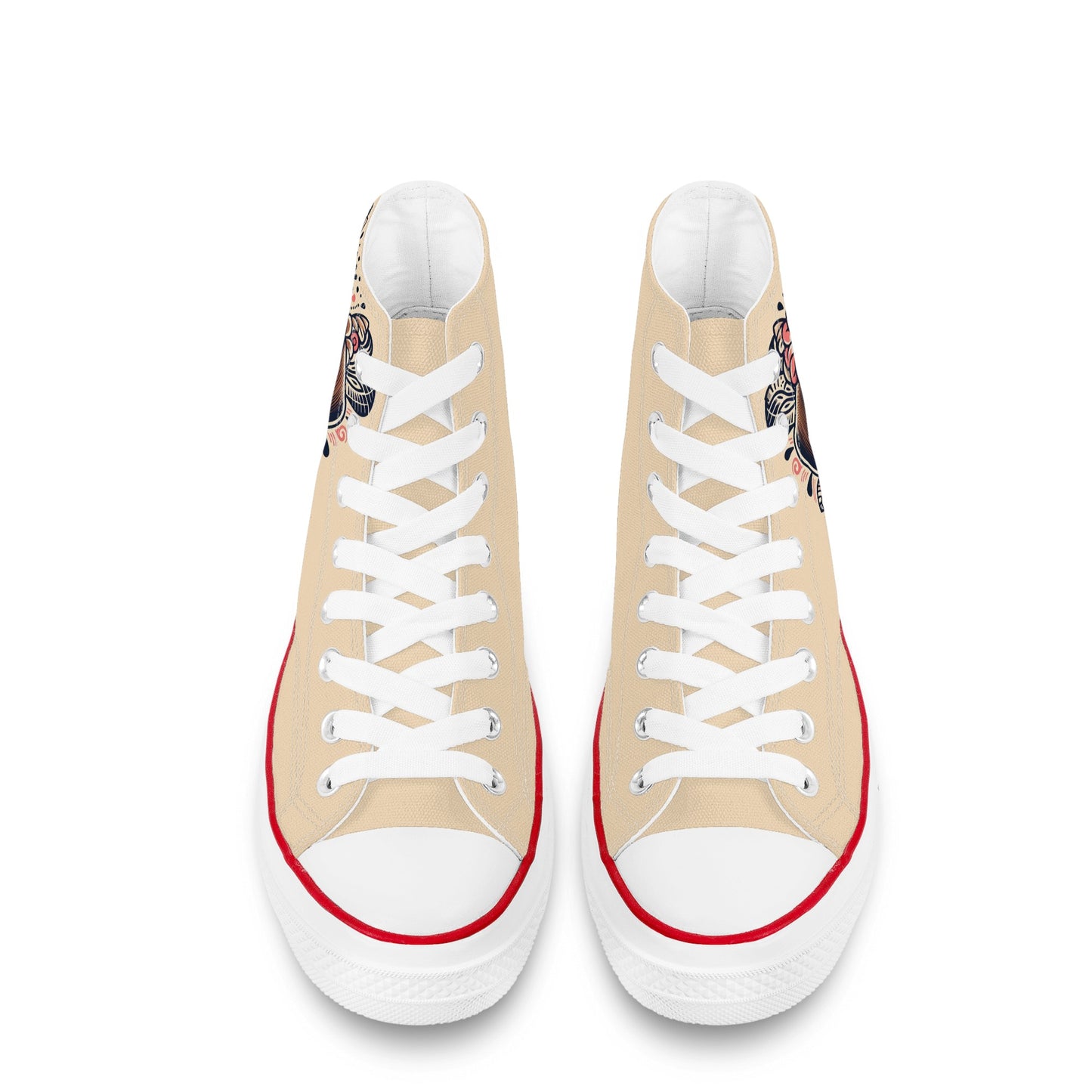 Collie - Classic High Top Canvas Shoes