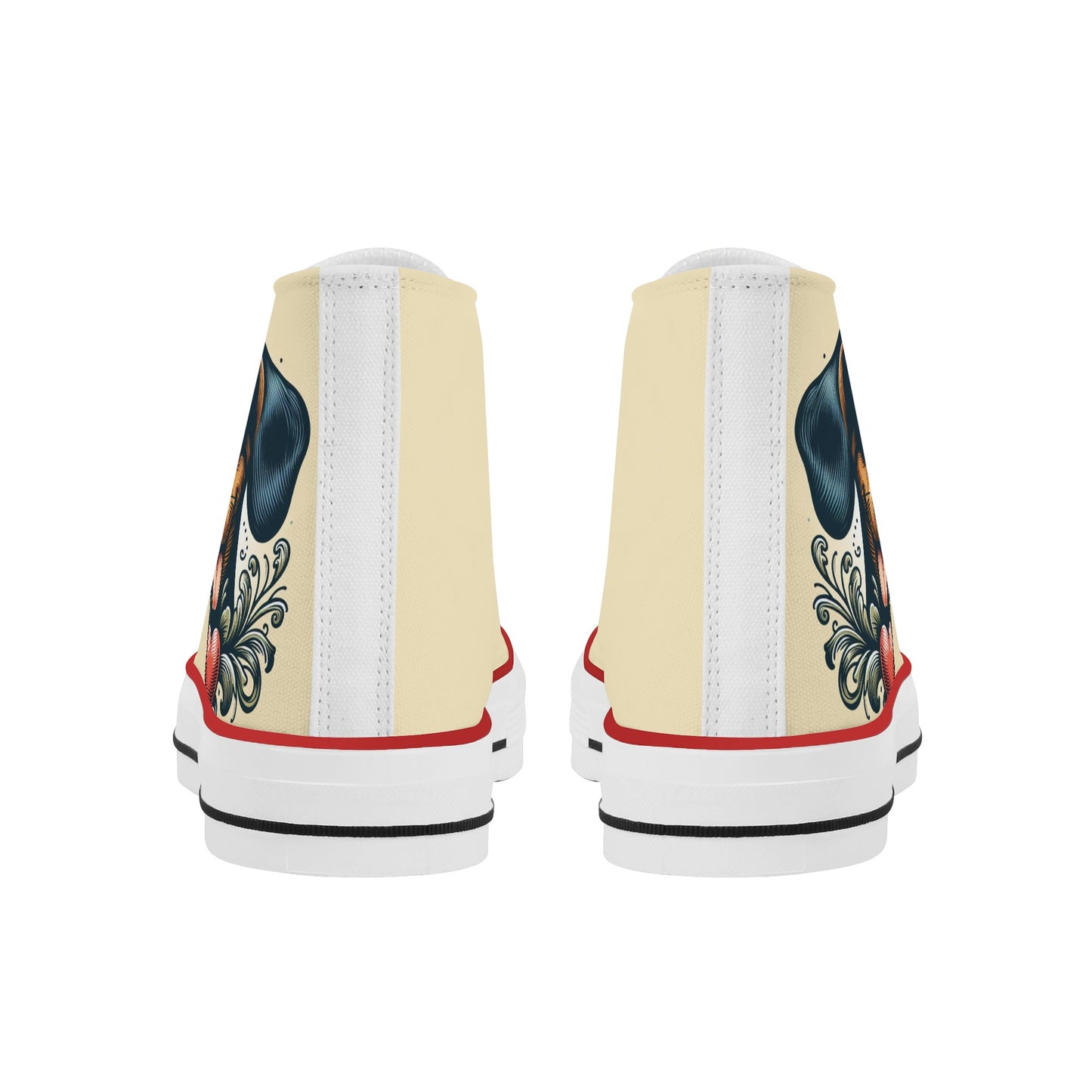 Synth - Classic High Top Canvas Shoes