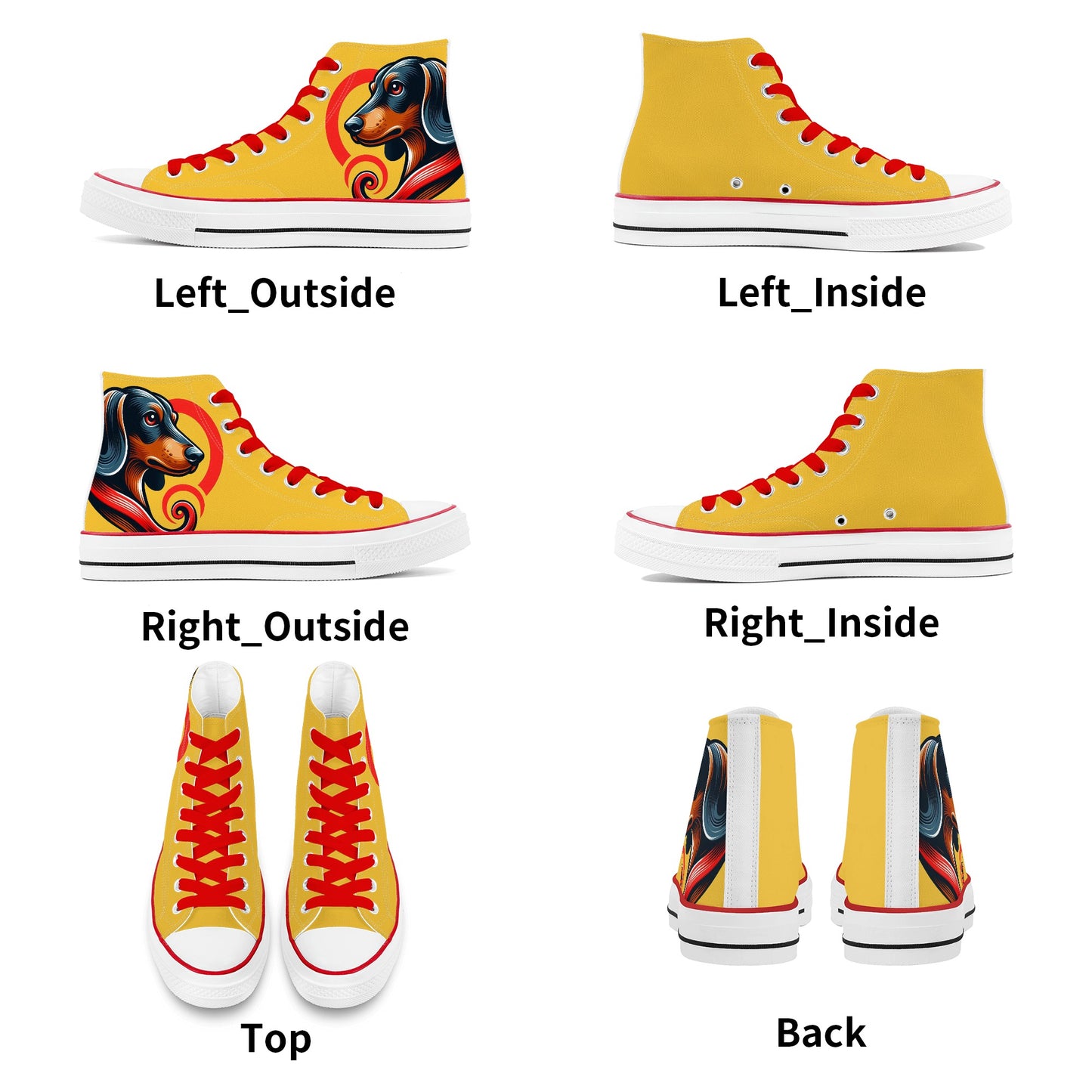 Blythe - Classic High Top Canvas Shoes