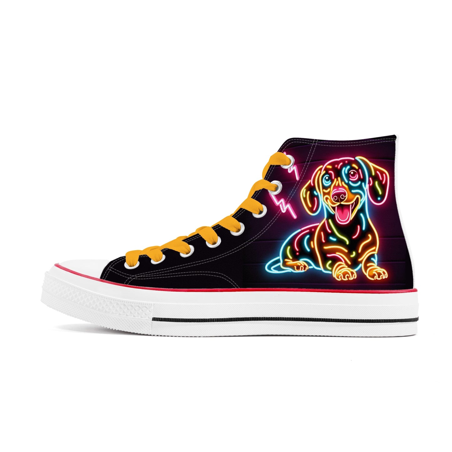 Malbec - Classic High Top Canvas Shoes