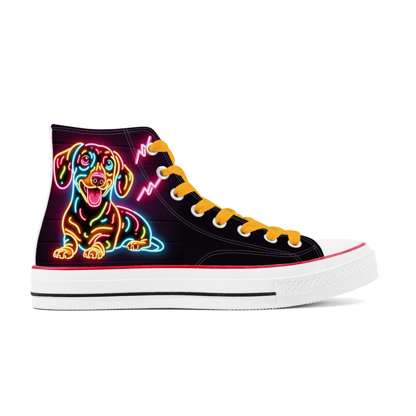 Malbec - Classic High Top Canvas Shoes