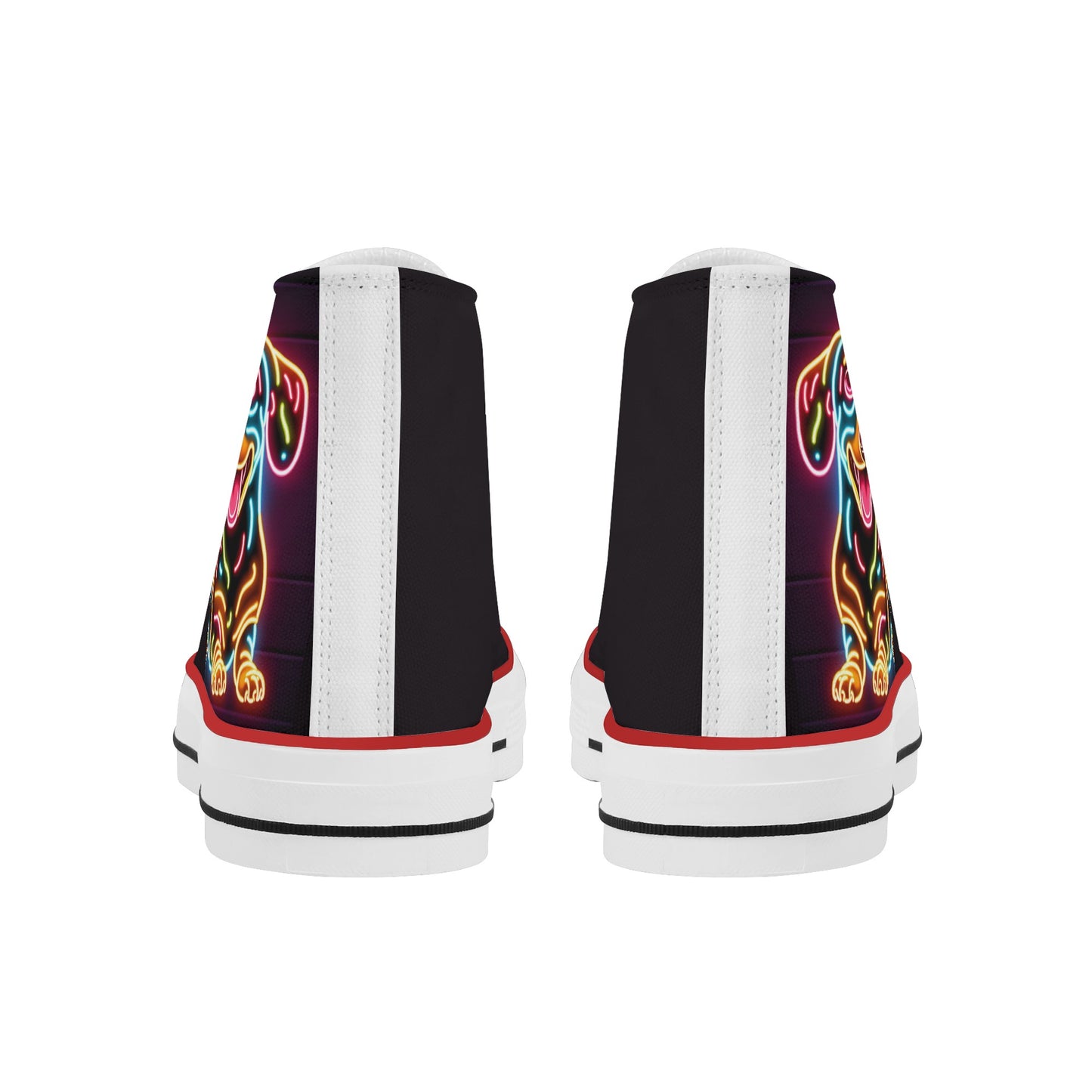 Malbec - Classic High Top Canvas Shoes