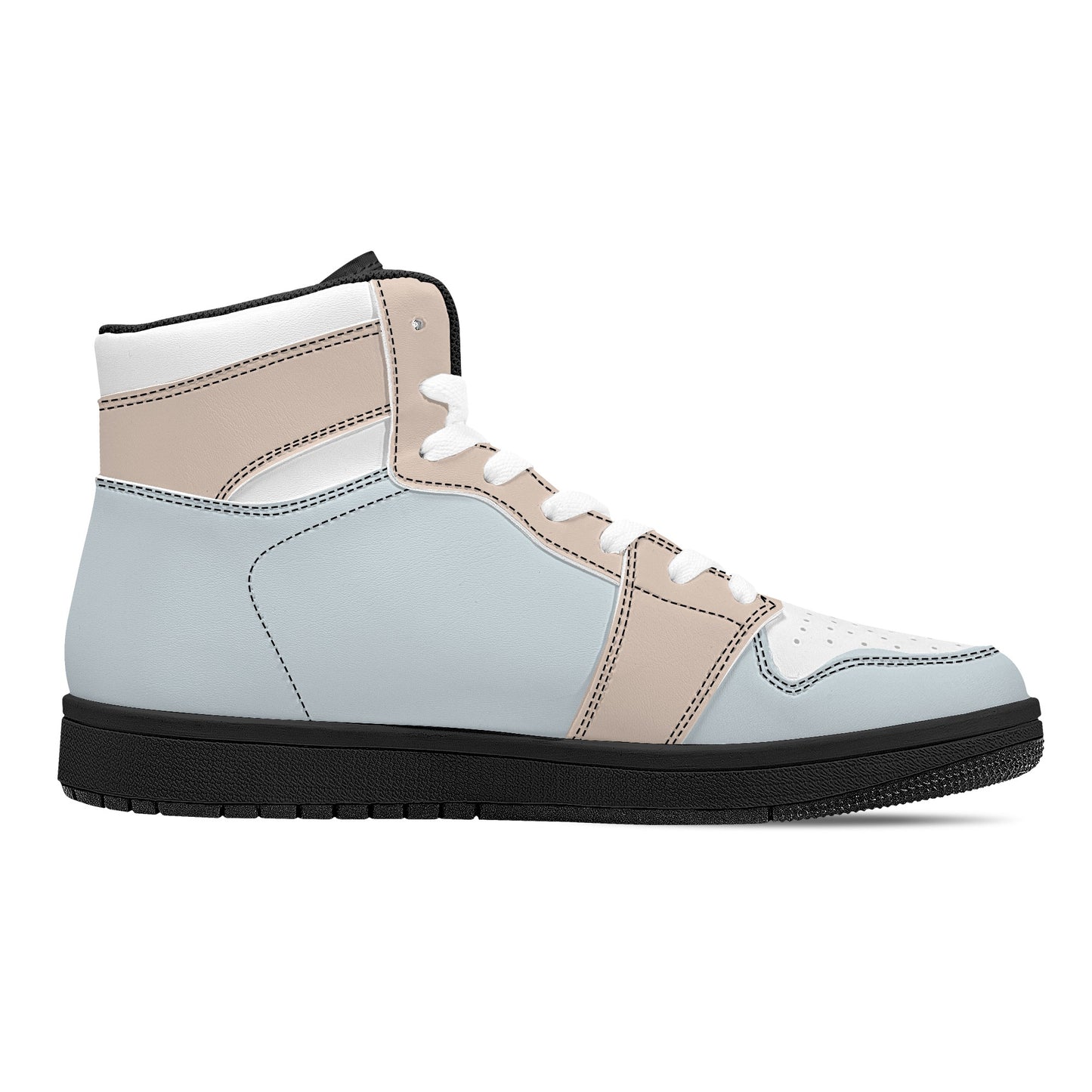 Nora -  High Top Leather Sneakers