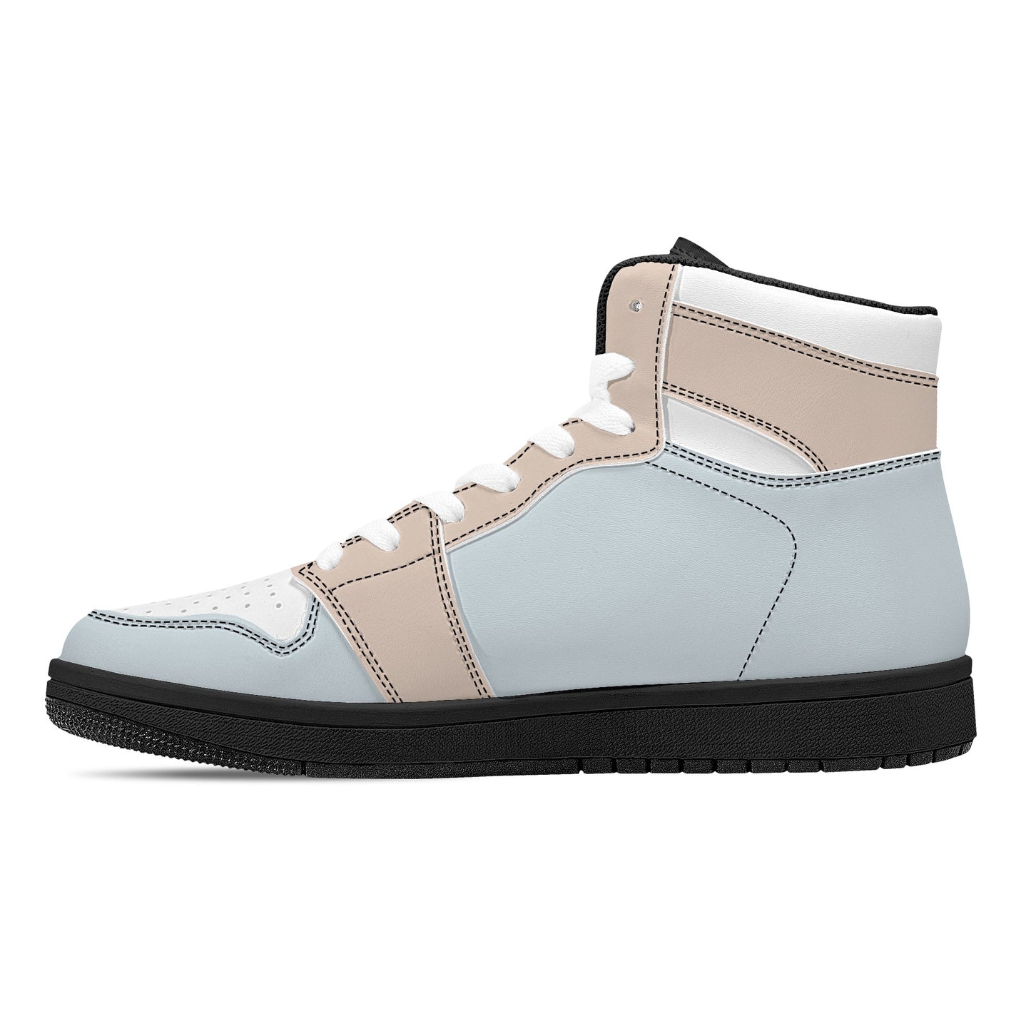 Nora -  High Top Leather Sneakers