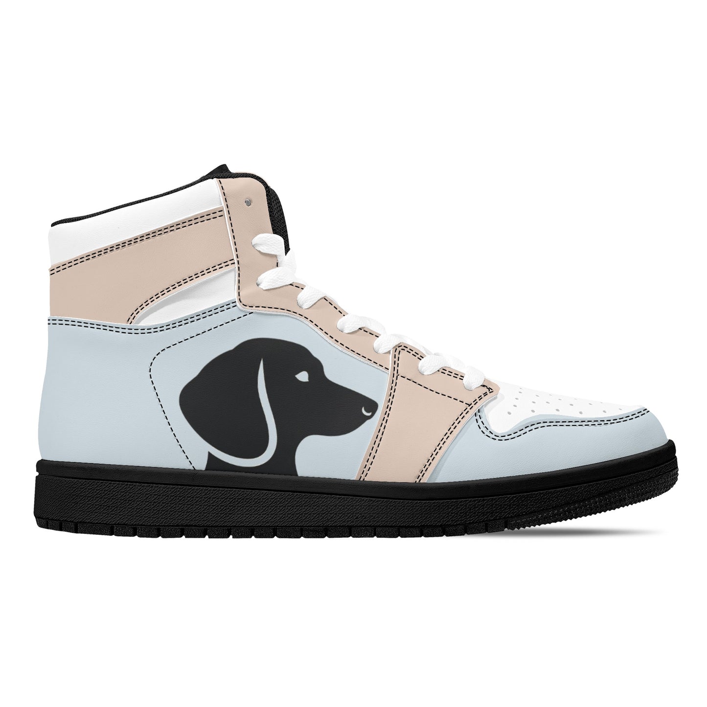 Nora -  High Top Leather Sneakers