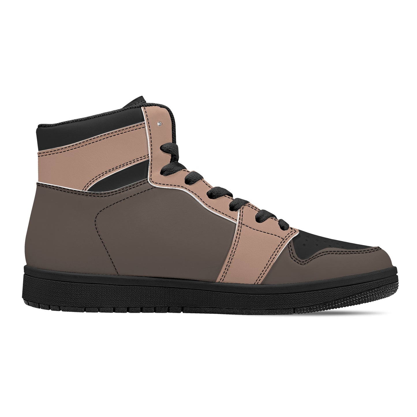 Lillian -  High Top Leather Sneakers