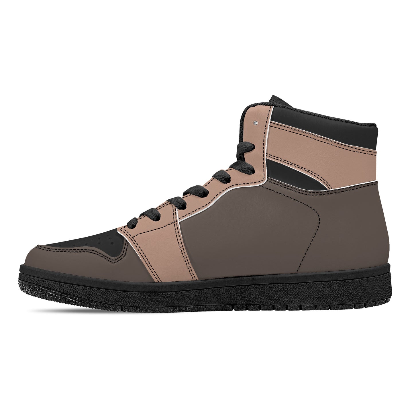 Lillian -  High Top Leather Sneakers