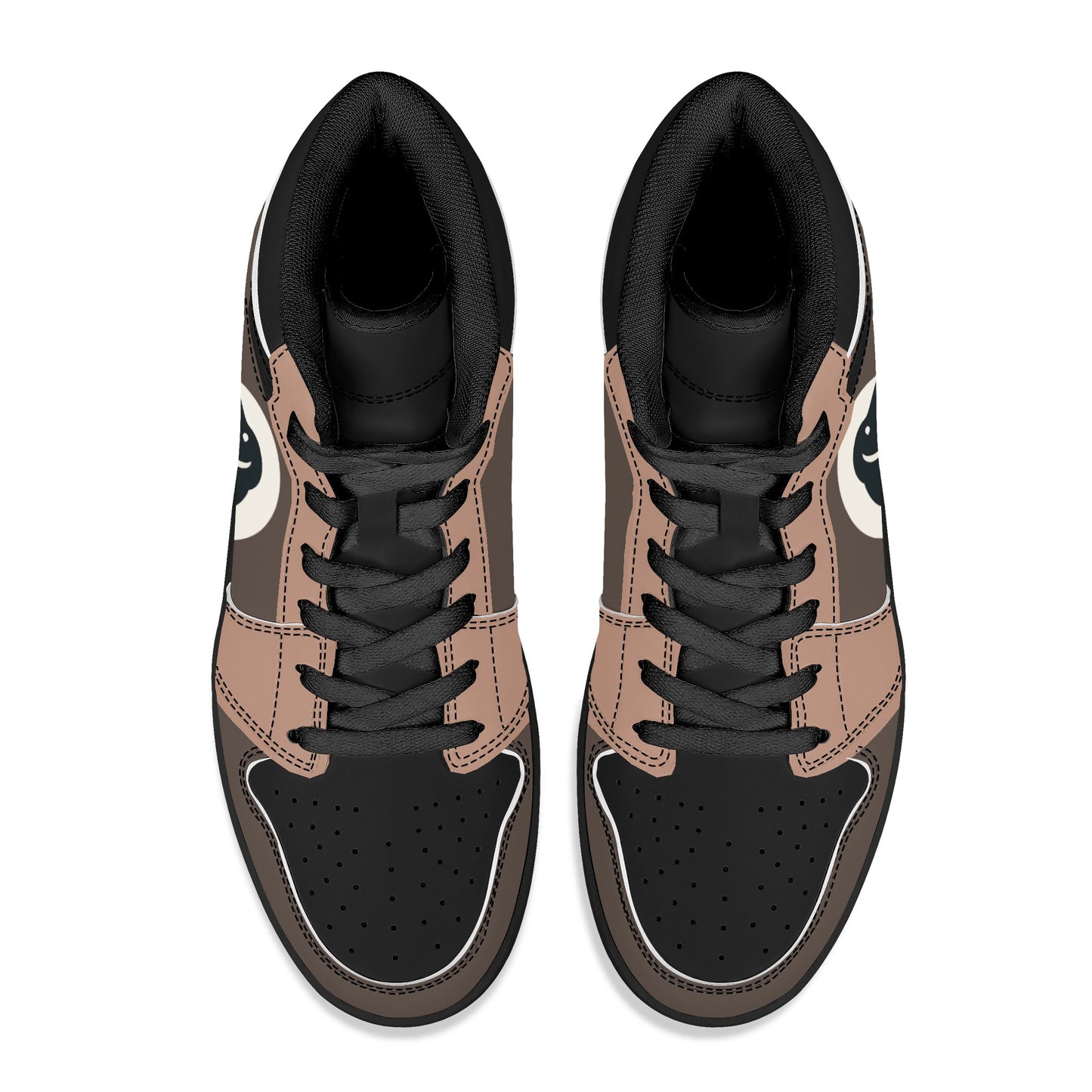 Lillian -  High Top Leather Sneakers