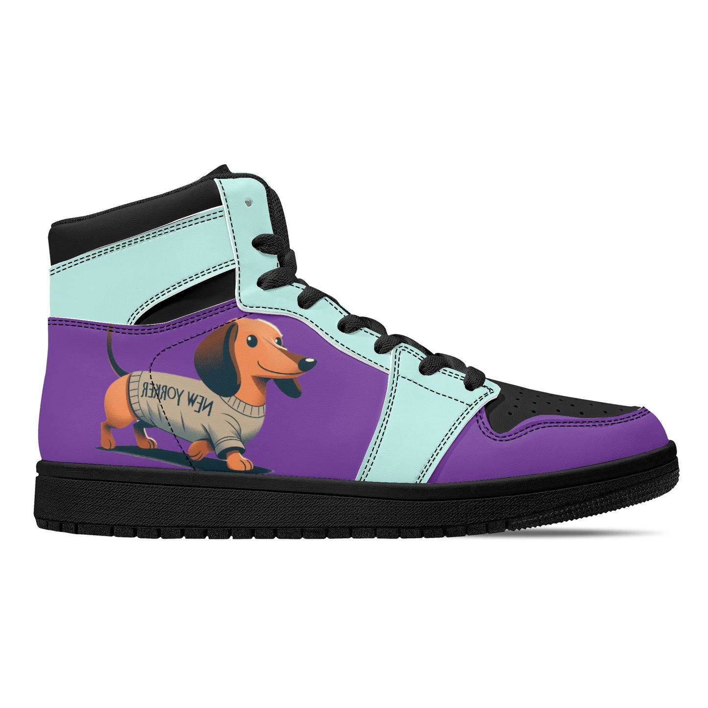 Joplin -  High Top Leather Sneakers