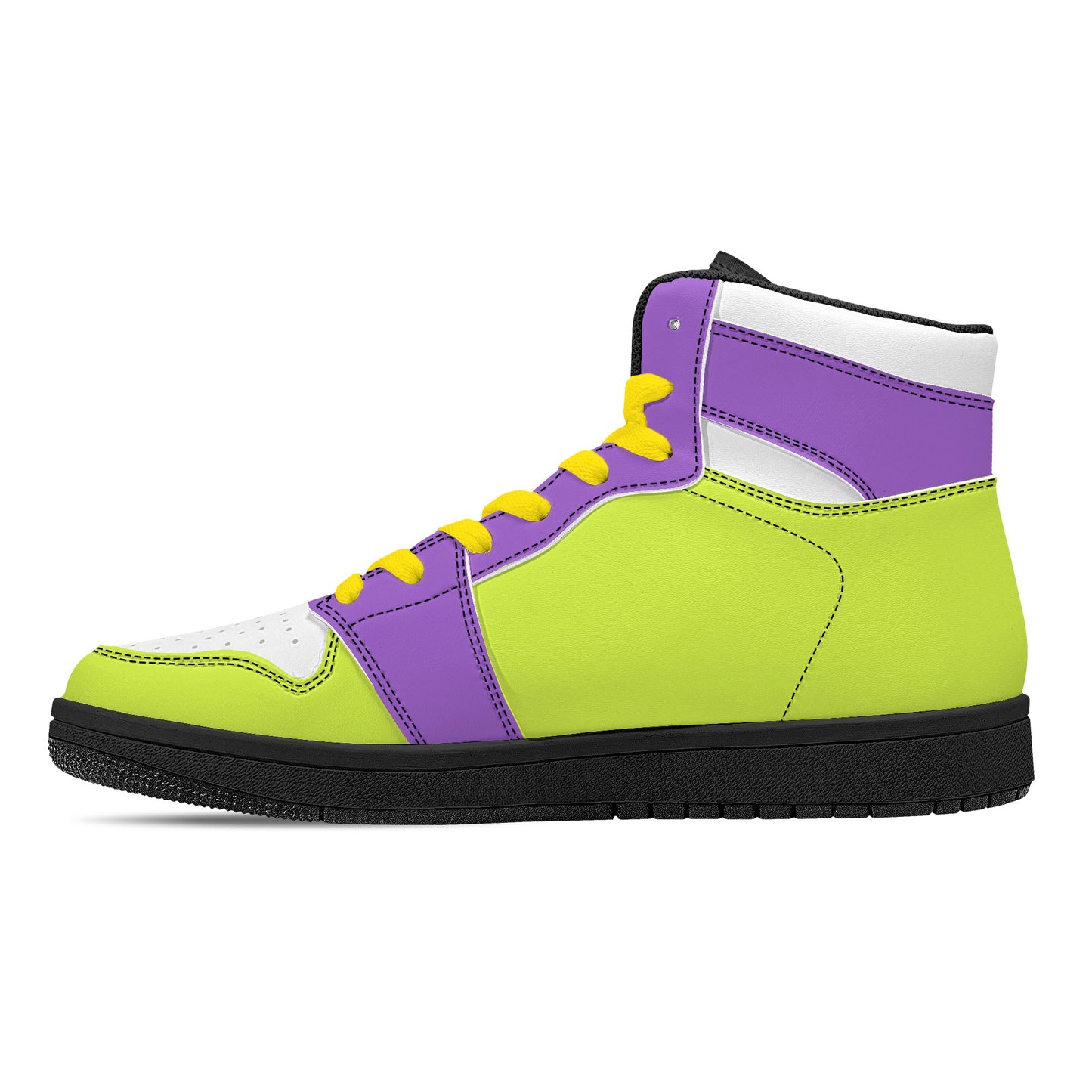 Melo -  High Top Leather Sneakers