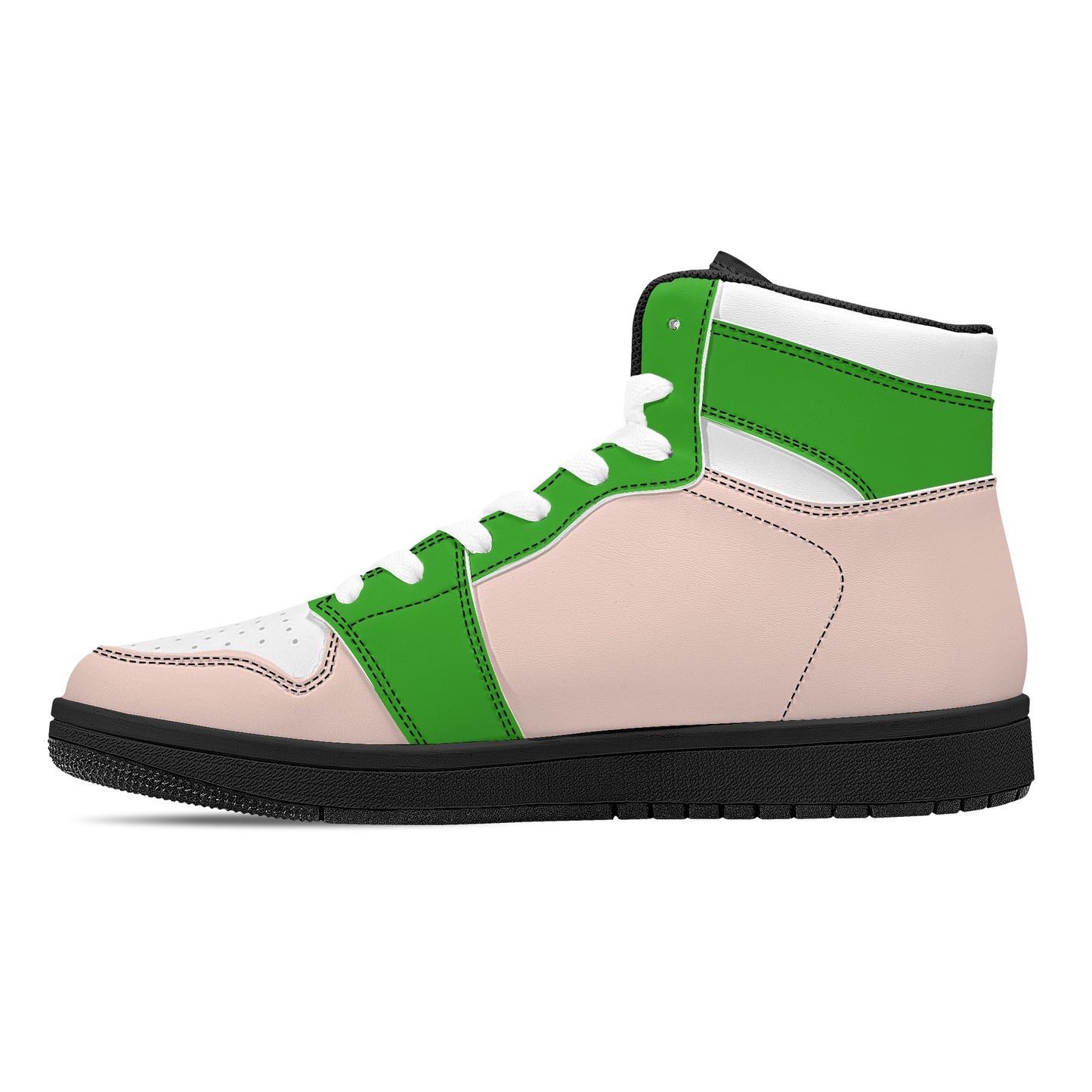 Collie -  High Top Leather Sneakers