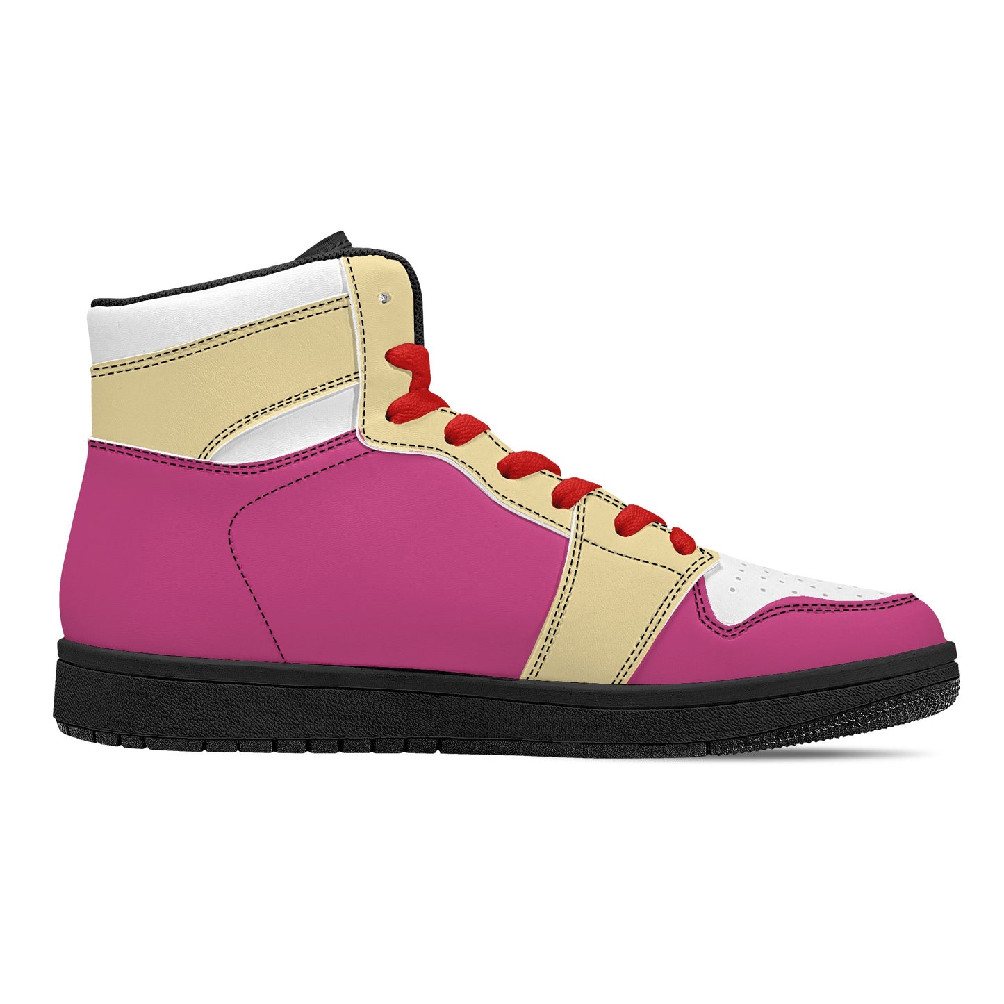 Calipso -  High Top Leather Sneakers