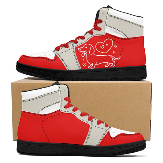 Polaris -  High Top Leather Sneakers