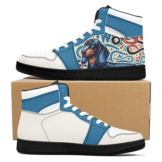 Rhode -  High Top Leather Sneakers