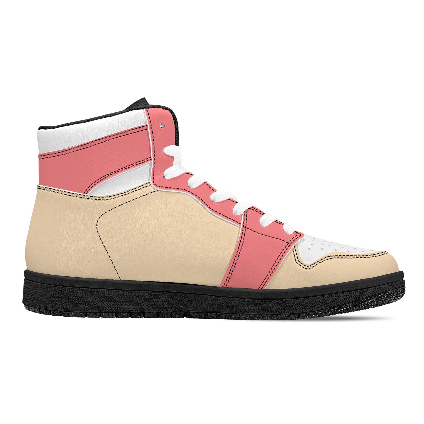 Malbec -  High Top Leather Sneakers