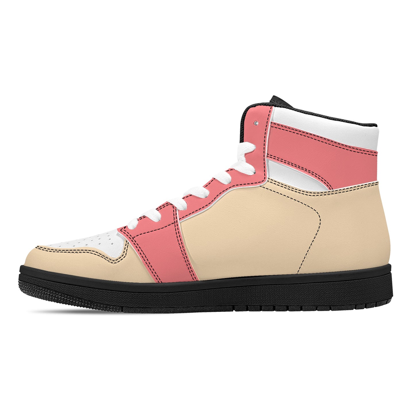 Malbec -  High Top Leather Sneakers