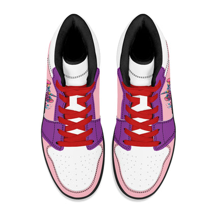 Mojo -  High Top Leather Sneakers