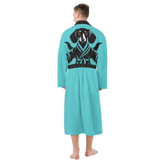 Navy - Men Bathrobe