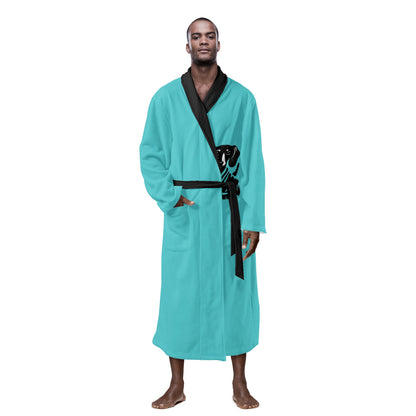 Navy - Men Bathrobe