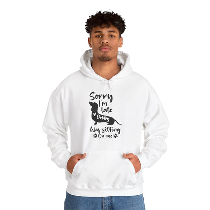 Custom Hoodie with dachshund Name  - Unisex Hoodie
