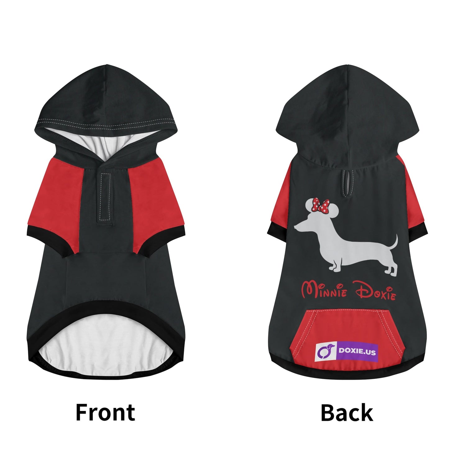 Minnie Doxie - Hoodies for Dachshunds