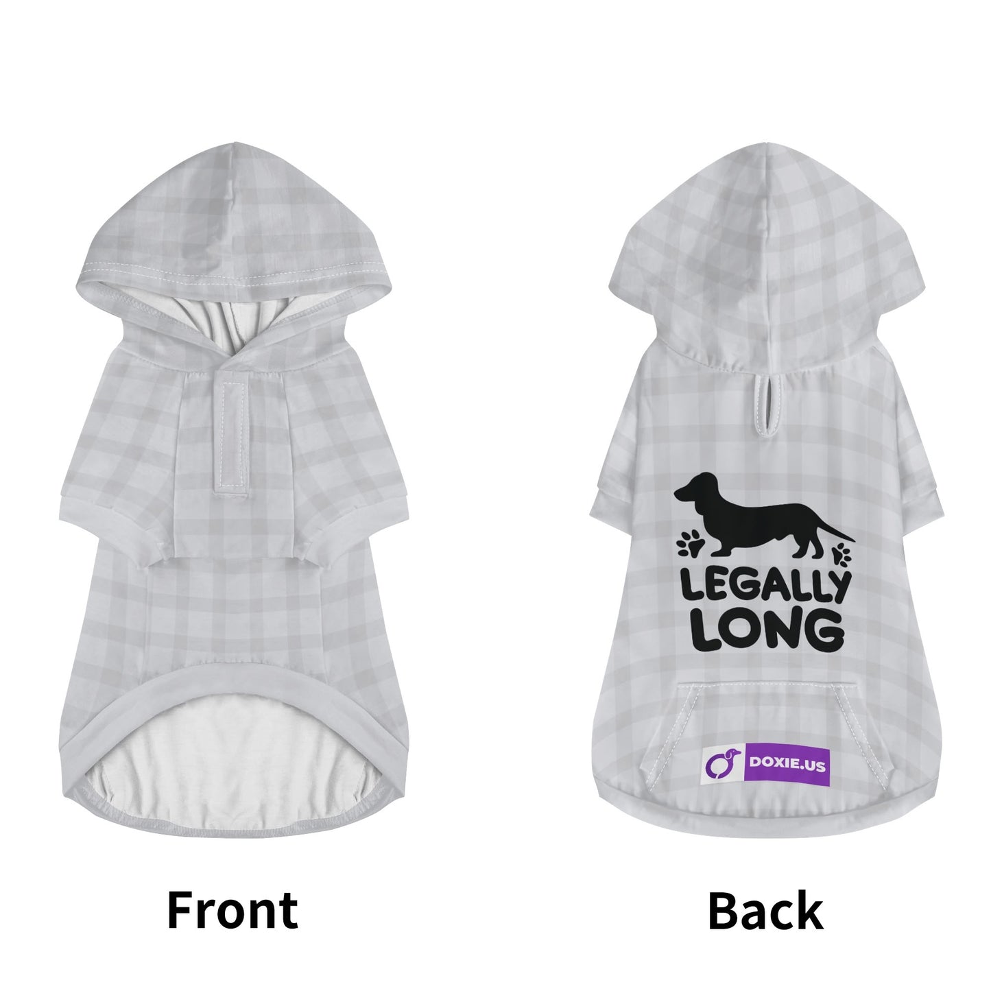 LEGALLY LONG  - Hoodies for Dachshunds