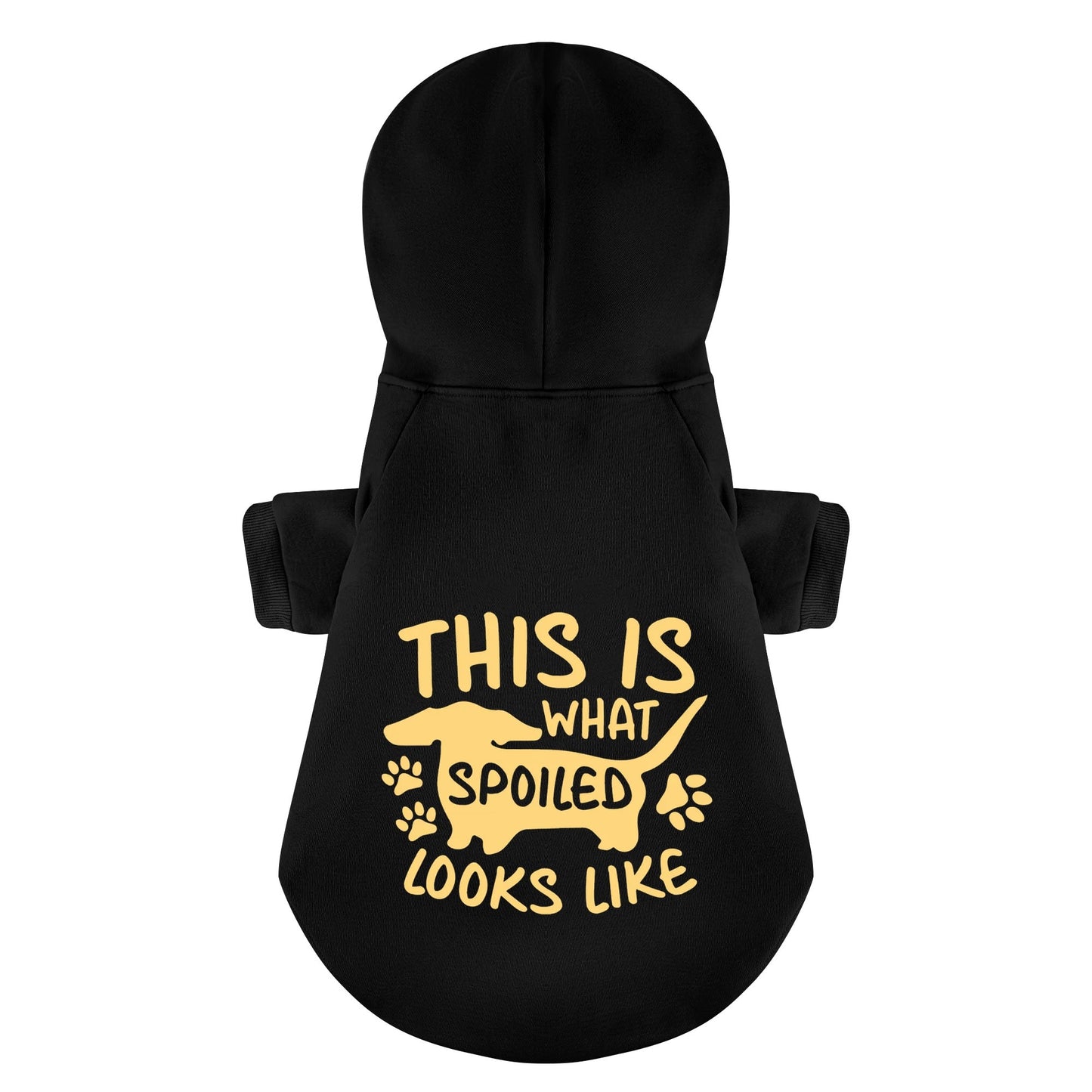 Spoiled - Personalized Dachshund Hoodies with Funny Quotes – Stylish, Cozy, and Premium 100% Cotton