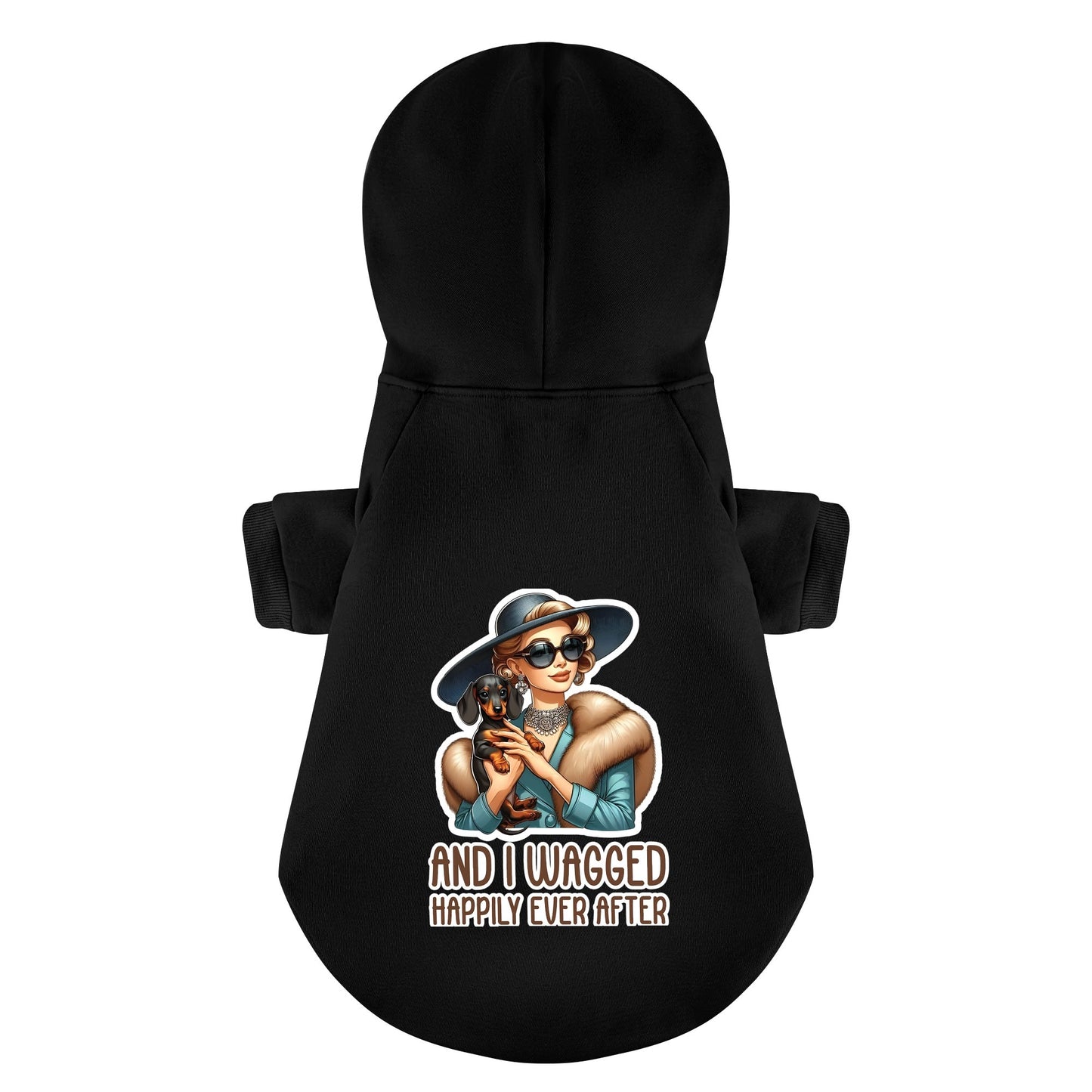 Lady - Personalized Dachshund Hoodies with Funny Quotes – Stylish, Cozy, and Premium 100% Cotton