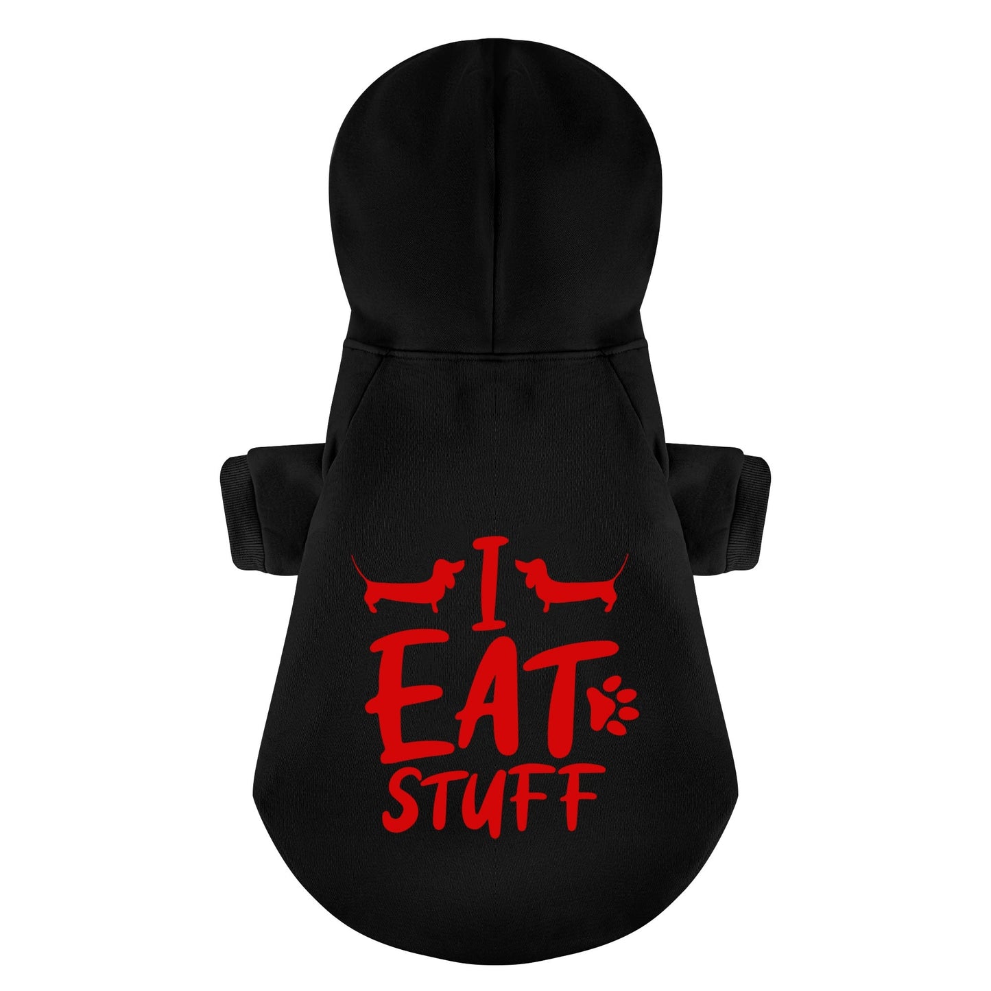 I EAT STUFF - Personalized Dachshund Hoodies with Funny Quotes – Stylish, Cozy, and Premium 100% Cotton